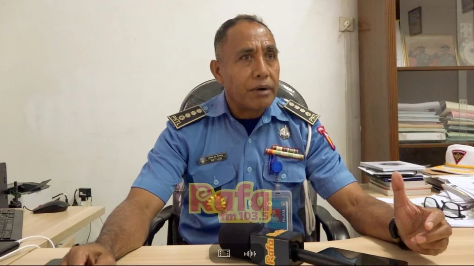 东帝汶今年前八个月记录1282起交通事故 84人死亡,图片来源:RAFA Tetum